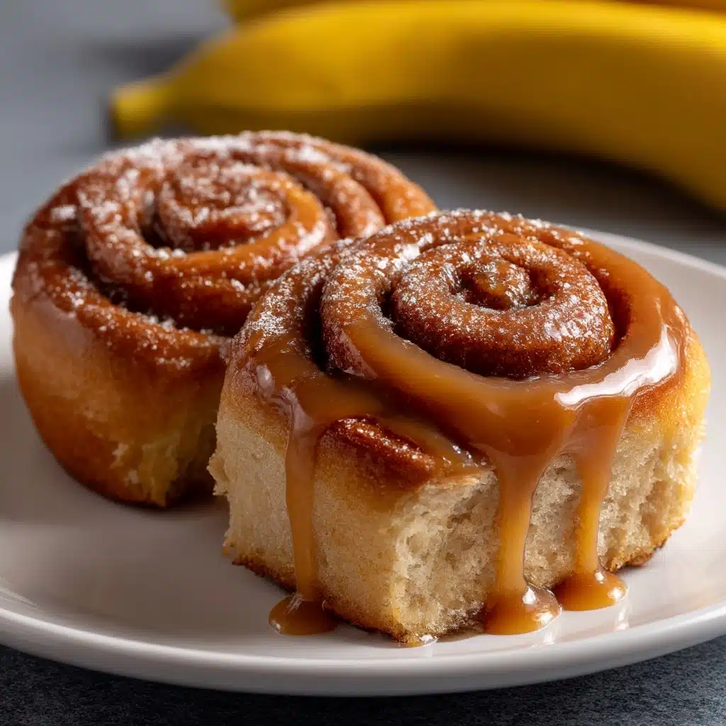 Banana Bread Cinnamon Rolls Recipe - Recipe Image