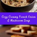 Creamy French Onion and Mushroom Soup Recipe
