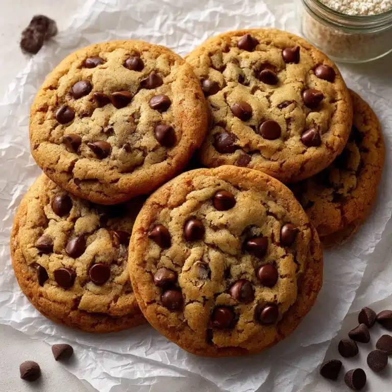 Chocolate Chip Oat Flour Cookies Recipe