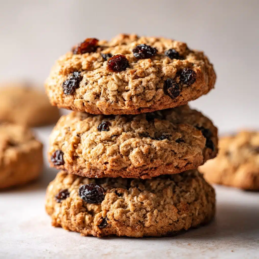 Soft & Chewy Oatmeal Raisin Cookies Recipe - Recipe Image