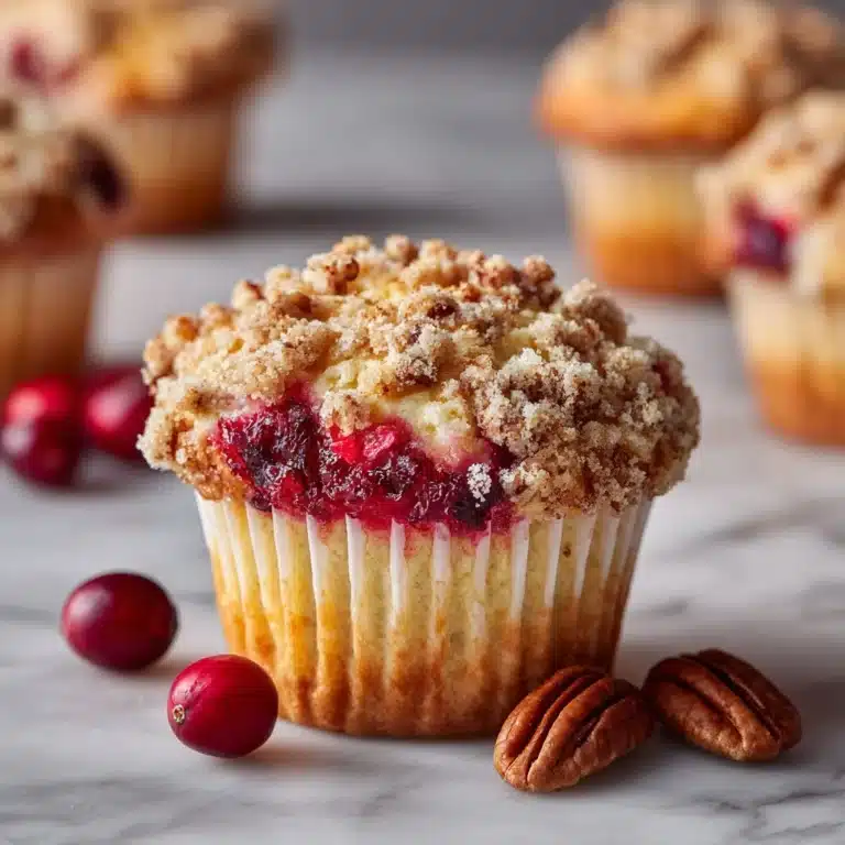 Cranberry, Orange, and Pecan Muffins Recipe