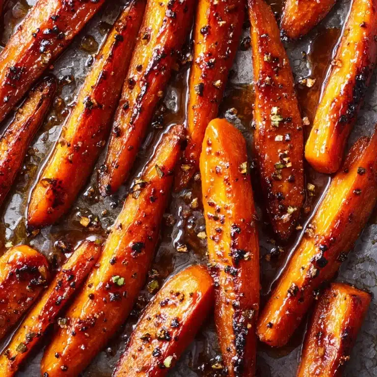 Honey Balsamic Roasted Carrots Recipe