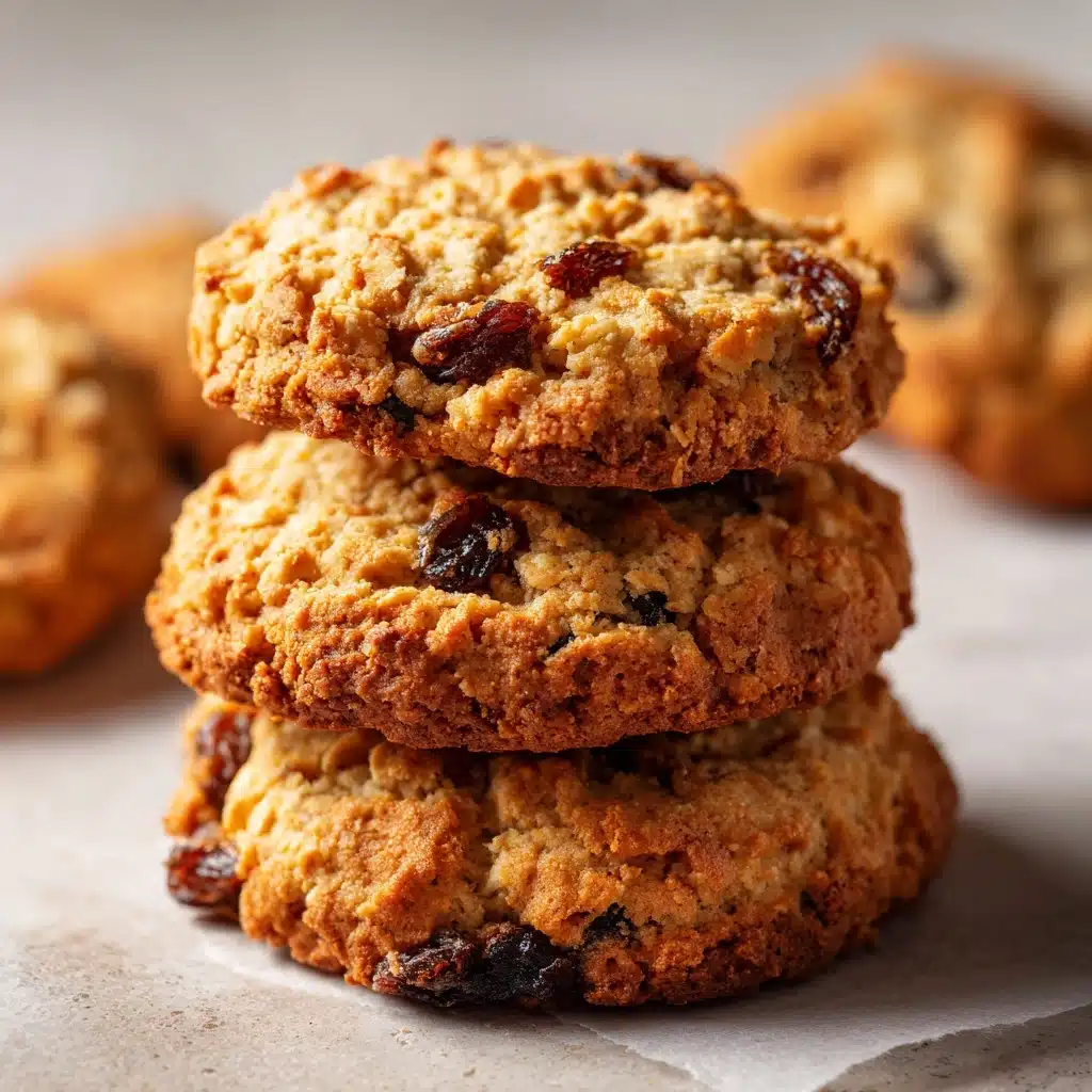 Soft & Chewy Oatmeal Raisin Cookies Recipe - Recipe Image