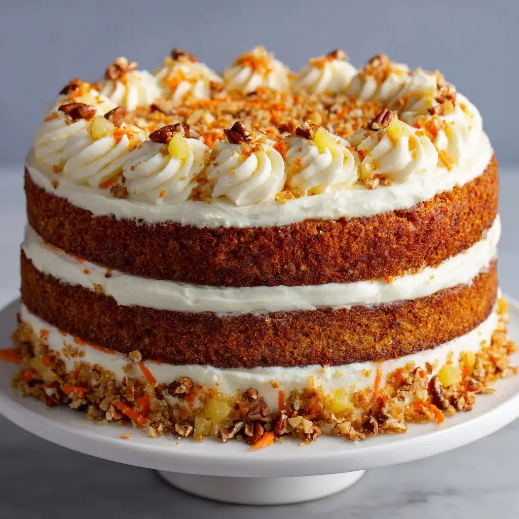 Hawaiian Pineapple Carrot Cream Cake Recipe - Recipe Image