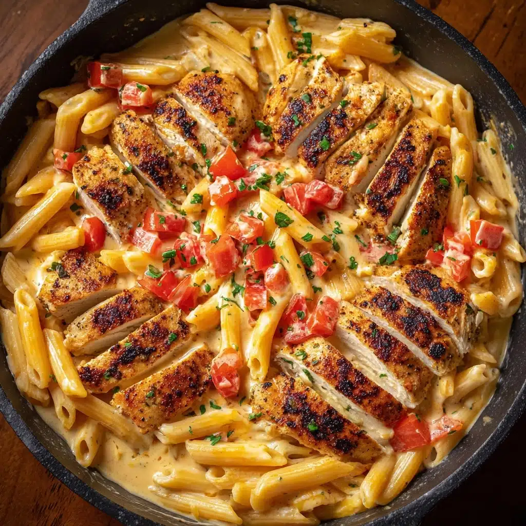 Southwest Chicken Alfredo Recipe - Recipe Image