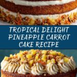 Hawaiian Pineapple Carrot Cream Cake Recipe