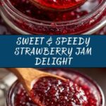 Quick Homemade Strawberry Jam Recipe