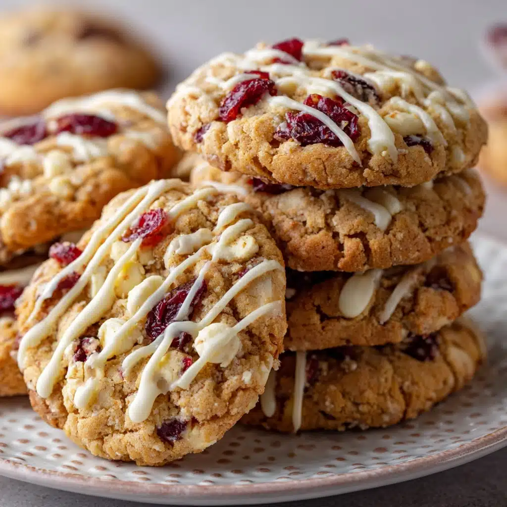 White Chocolate Cranberry Orange Cookies Recipe