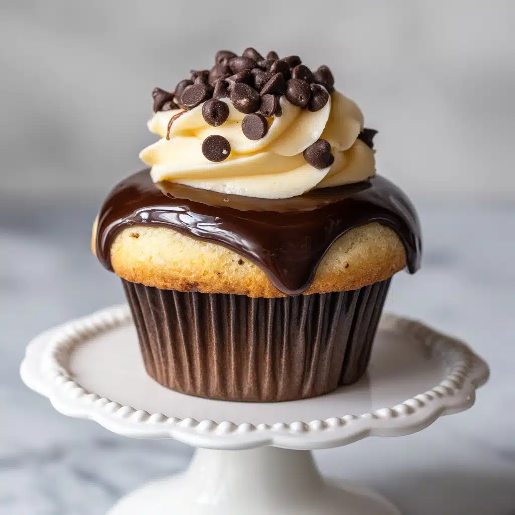 Boston Cream Pie Cupcakes Recipe - Recipe Image