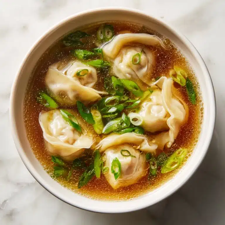Wonton Soup Recipe