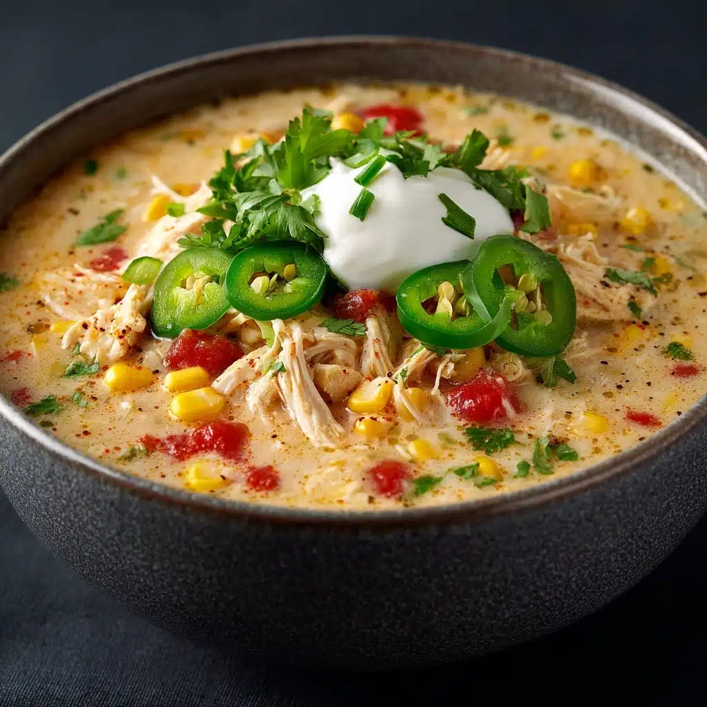 Mexican Street Corn White Chicken Chili Recipe - Recipe Image