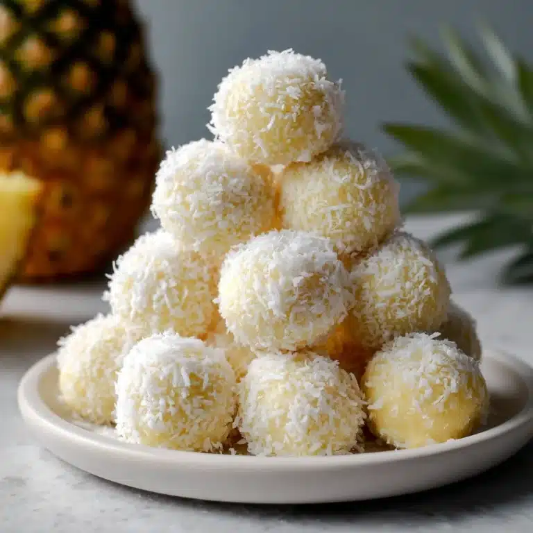 Pineapple Christmas Balls Recipe