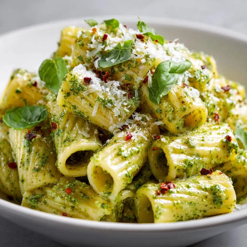 Avocado Pesto Pasta Recipe - Recipe Image