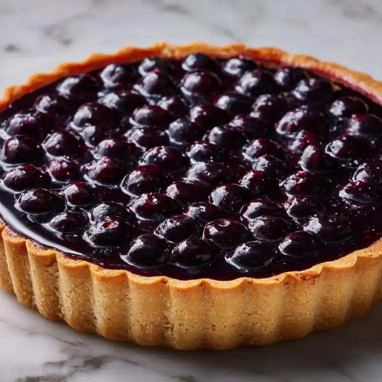 Blueberry Ganache Tart Recipe