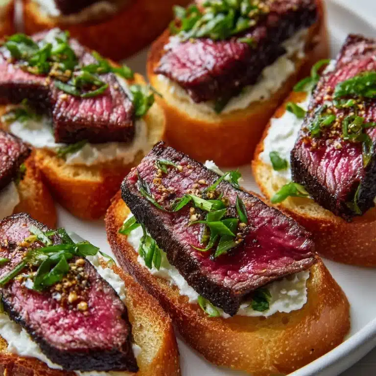 Steak Crostini Recipe