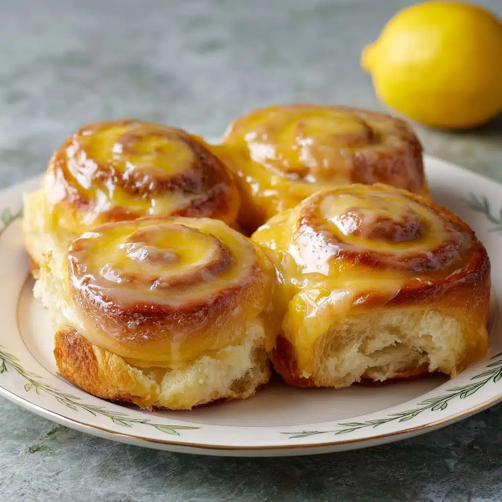 Lemon Curd Sweet Rolls Recipe - Recipe Image