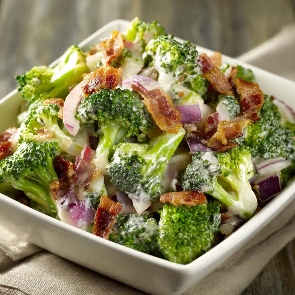 Creamy Broccoli Salad Recipe - Recipe Image