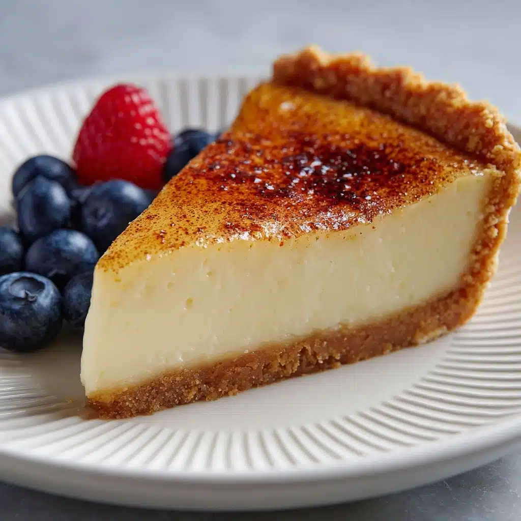 Egg Custard Pie Recipe - Recipe Image