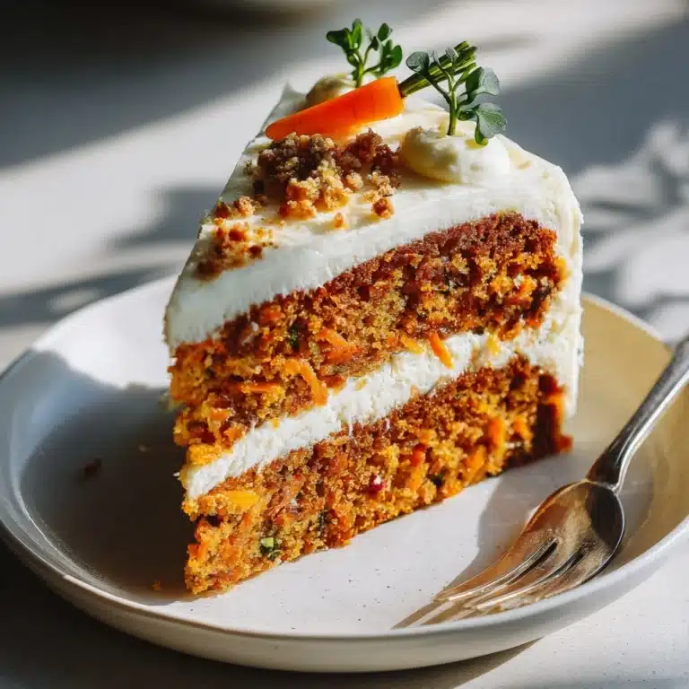 Carrot Cake Recipe with Cream Cheese Frosting Recipe