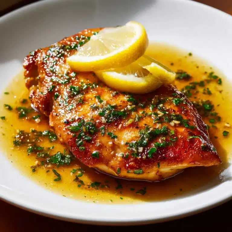 Chicken Piccata with Lemon Sauce Recipe