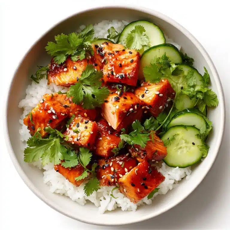 Sweet Chili Salmon Bowl Recipe