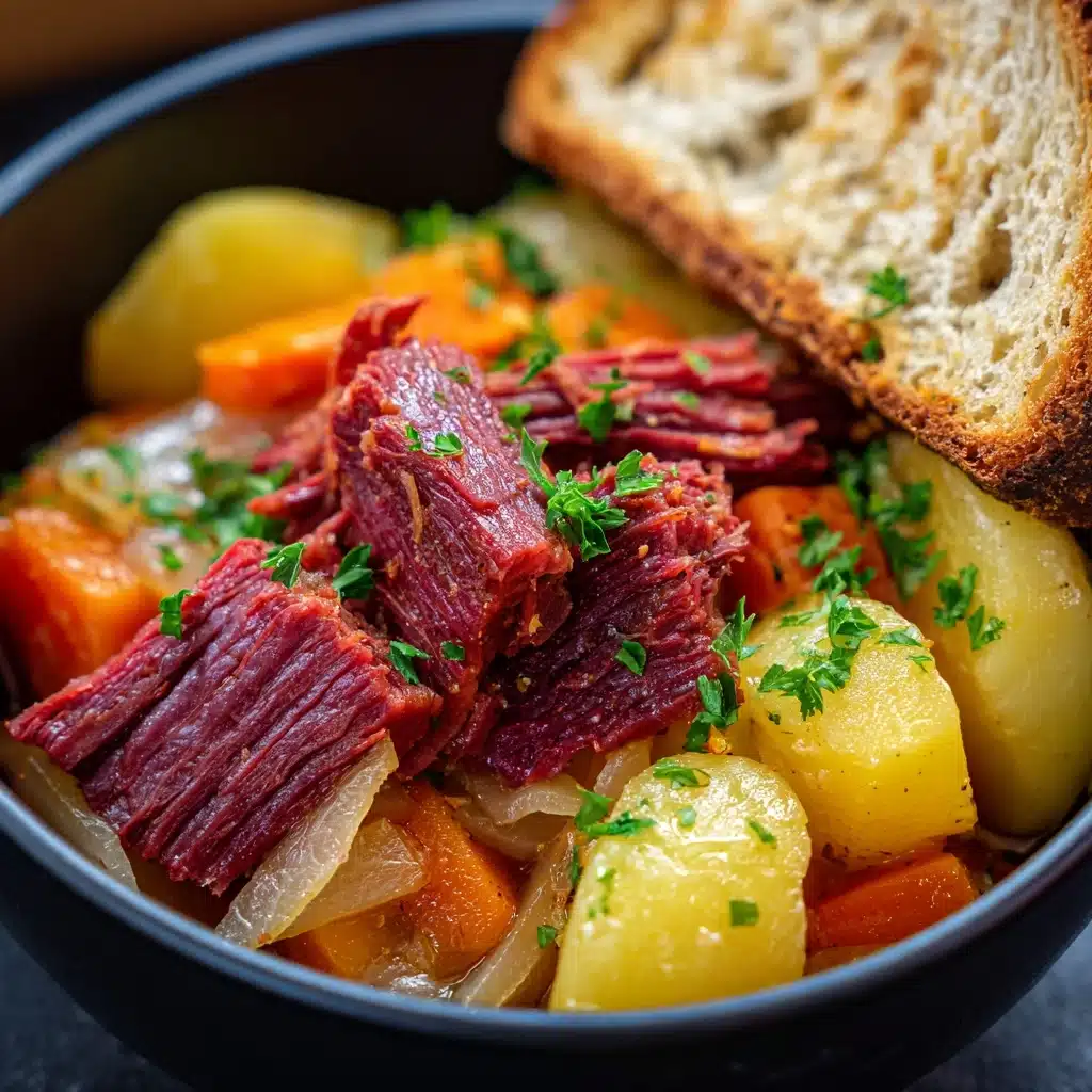 Slow Cooker Corned Beef and Potatoes Recipe