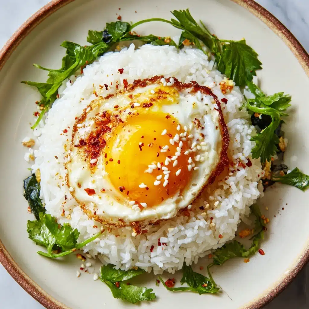 Easy Arroz Con Huevo Frito Recipe - Recipe Image