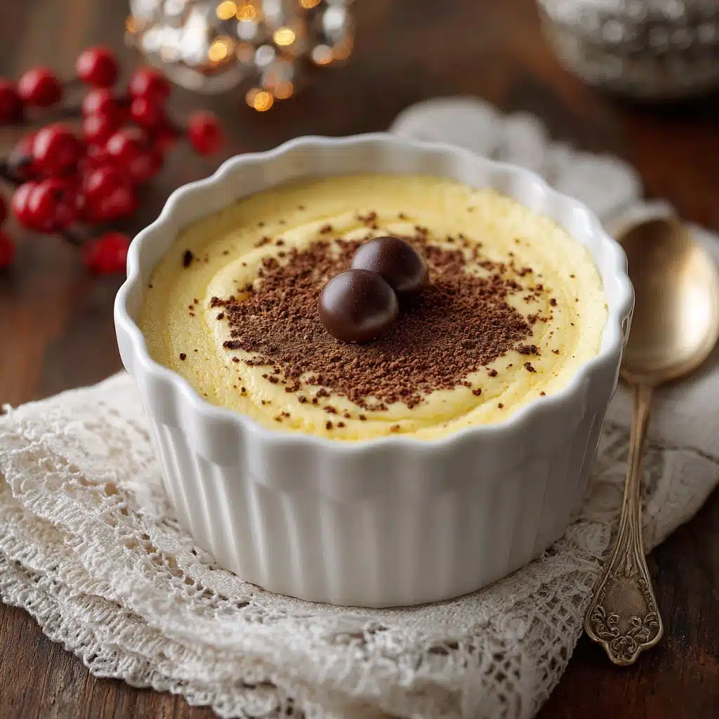 Homemade Eggnog Pudding Recipe - Recipe Image