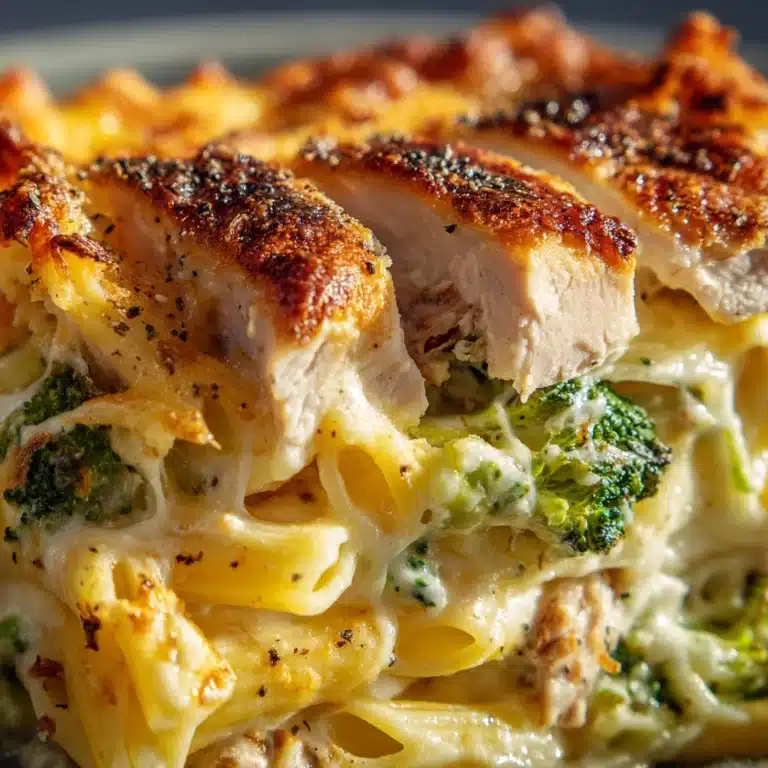 Chicken & Broccoli Alfredo Bake Recipe