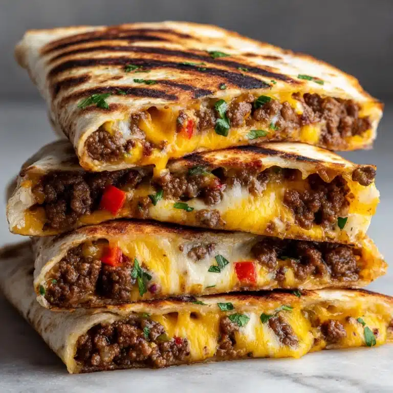 Cheeseburger Wraps Recipe