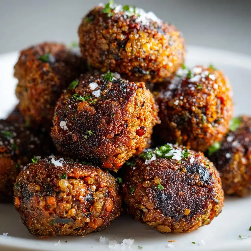 Vegetarian Lentil Meatballs Recipe - Recipe Image