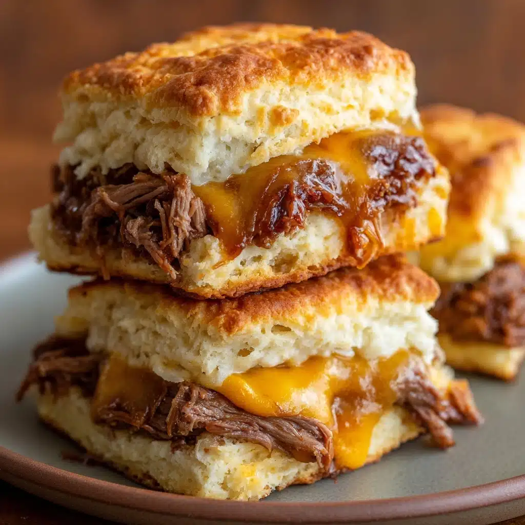 French Dip Biscuit Bake Recipe - Recipe Image