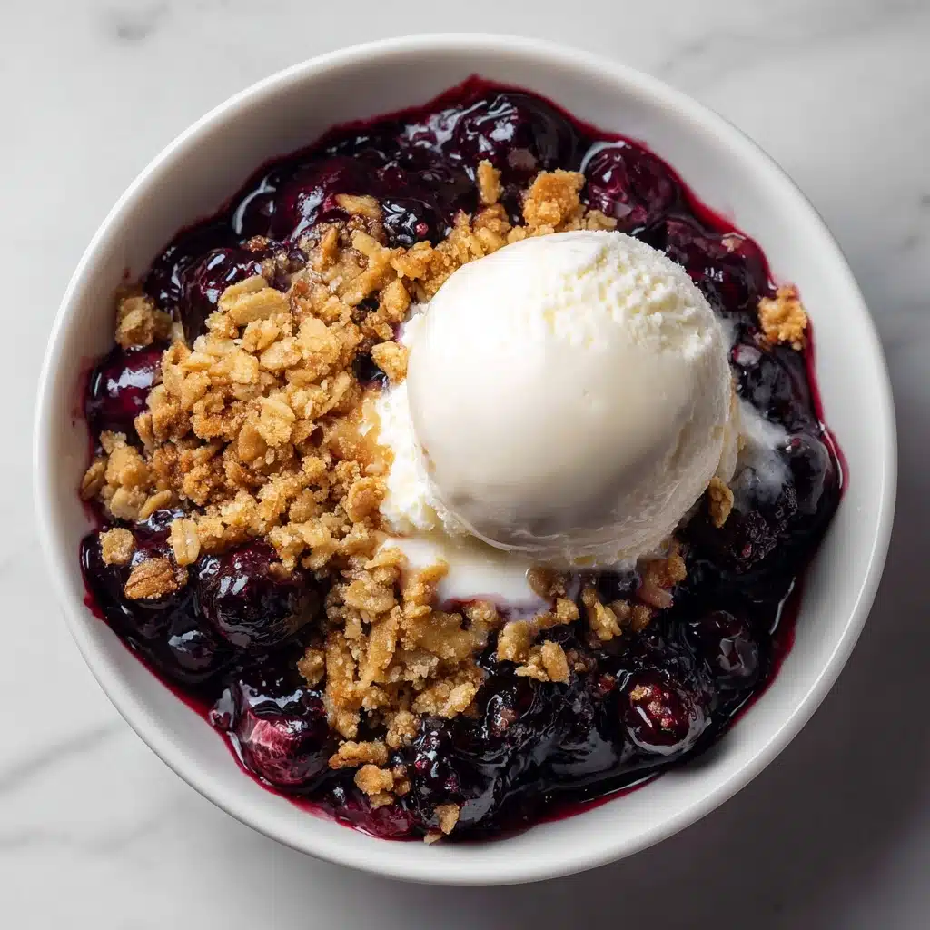Blueberry Crisp Recipe - Recipe Image