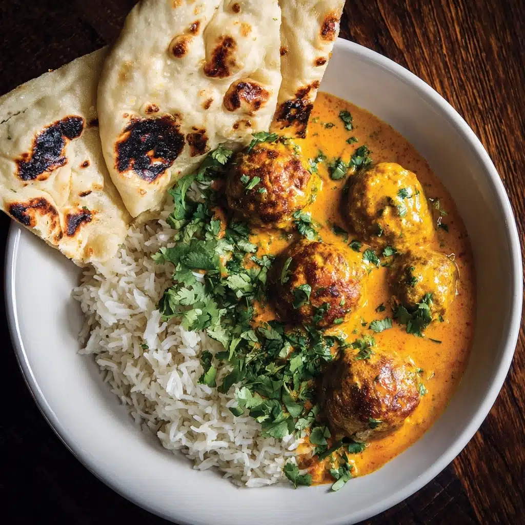 Butter Chicken Meatballs Recipe - Recipe Image