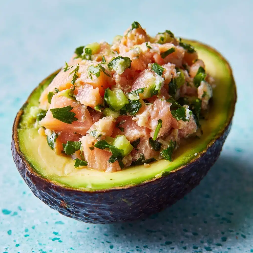 Salmon-Stuffed Avocados Recipe - Recipe Image