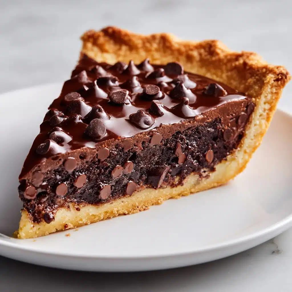 Gooey Nutella-Stuffed Cookie Pie Recipe - Recipe Image