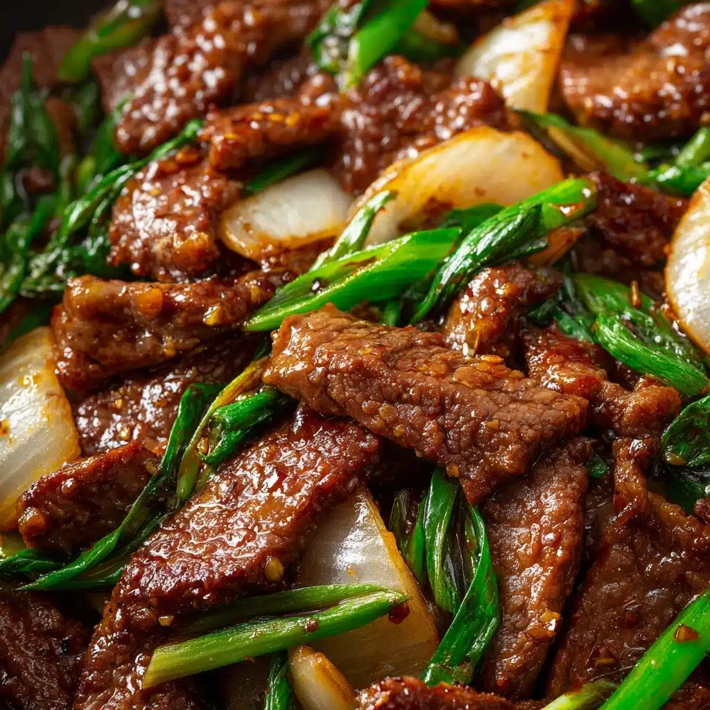 Chinese Beef and Onion Stir Fry Recipe - Recipe Image