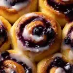 Blueberry Cheesecake Swirl Rolls Recipe