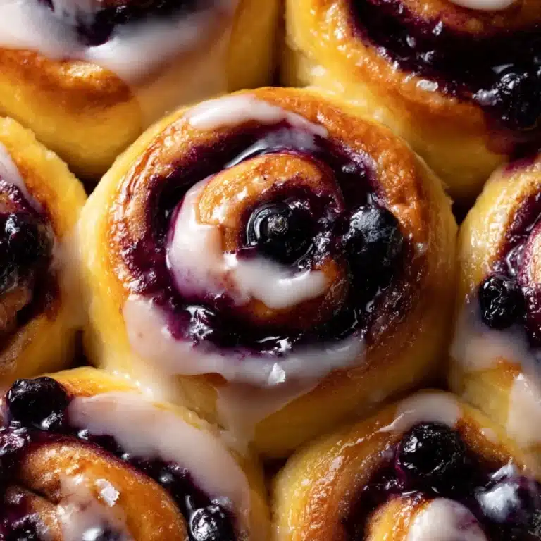 Blueberry Cheesecake Swirl Rolls Recipe