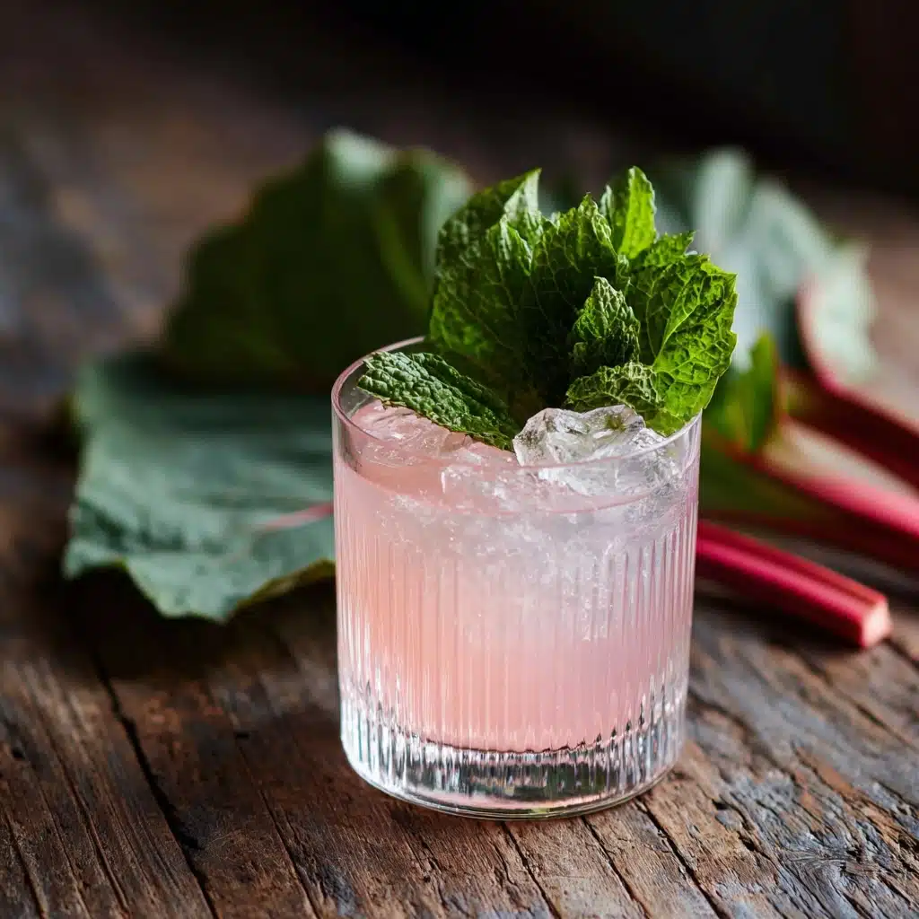 Rhubarb Liqueur Recipe - Recipe Image