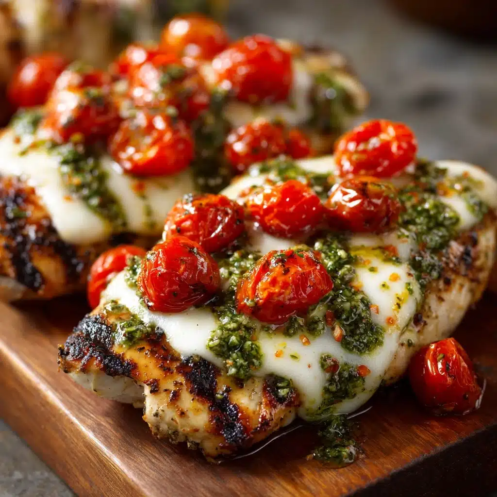 Grilled Chicken Margherita Recipe - Recipe Image