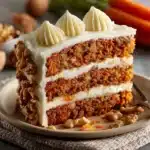 Moist Carrot Cake with Cream Cheese Frosting Recipe