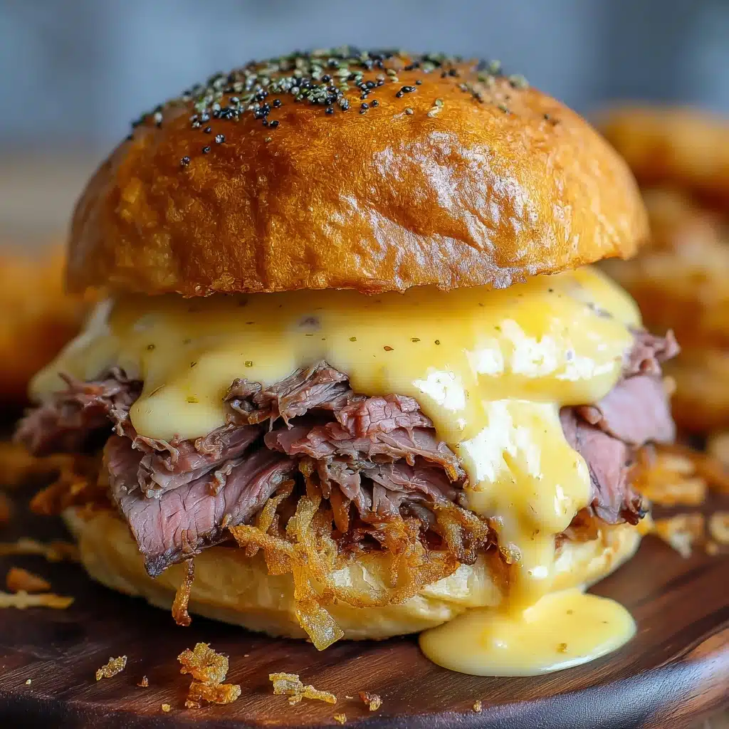 Beef Cheddar Sandwiches Recipe - Recipe Image