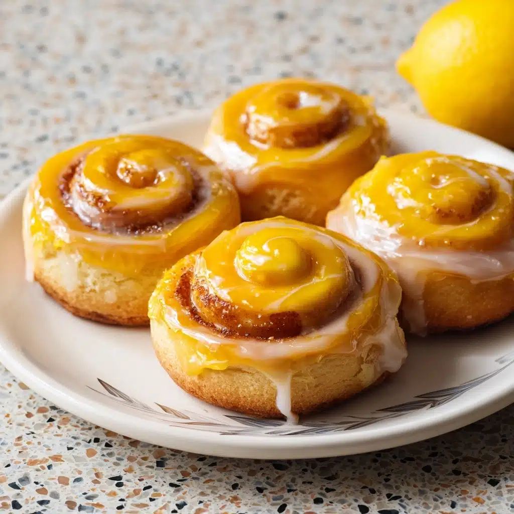 Lemon Curd Sweet Rolls Recipe - Recipe Image