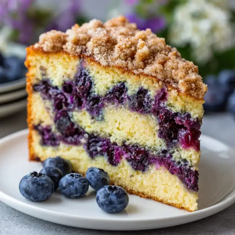 Blueberry Sour Cream Coffee Cake Recipe