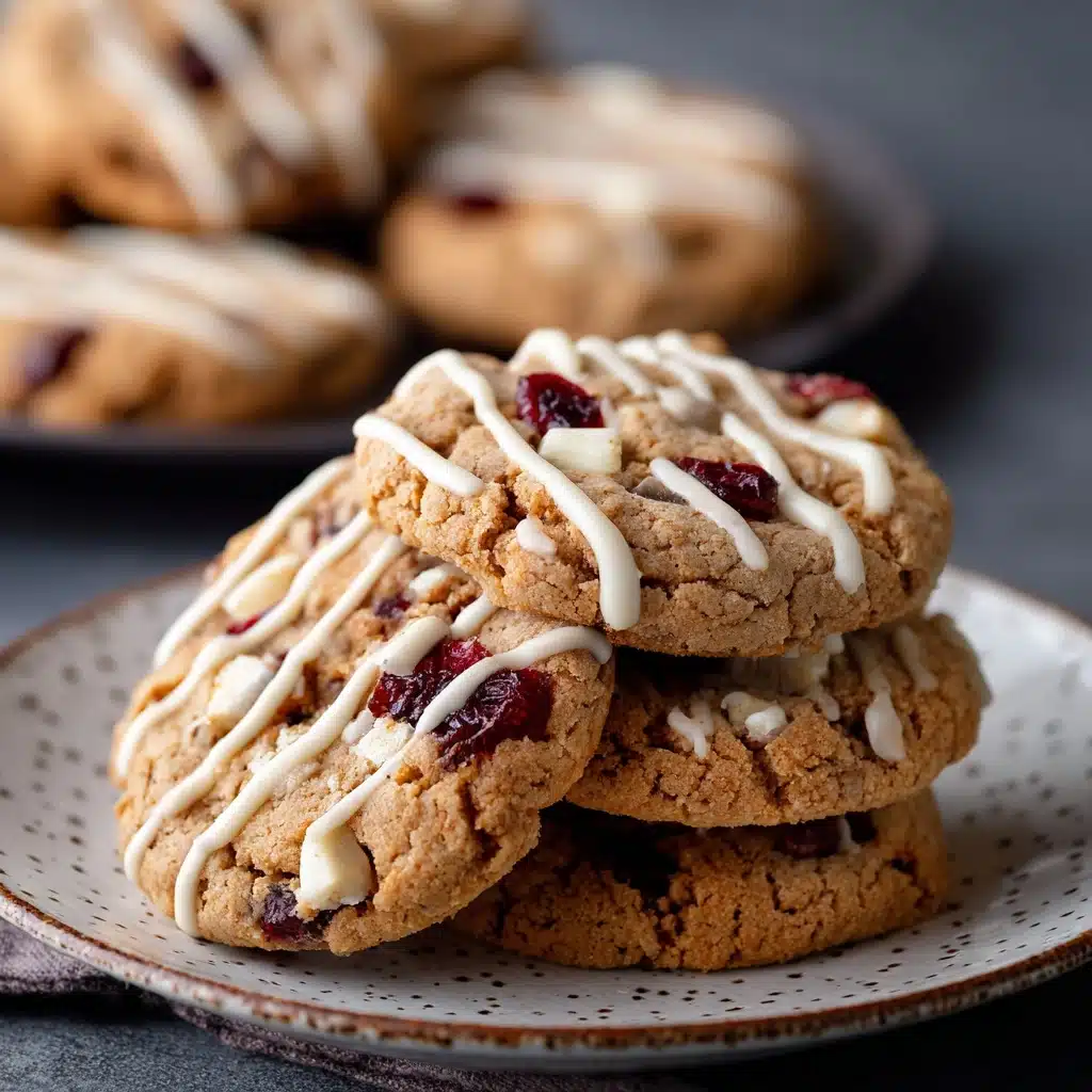White Chocolate Cranberry Orange Cookies Recipe - Recipe Image