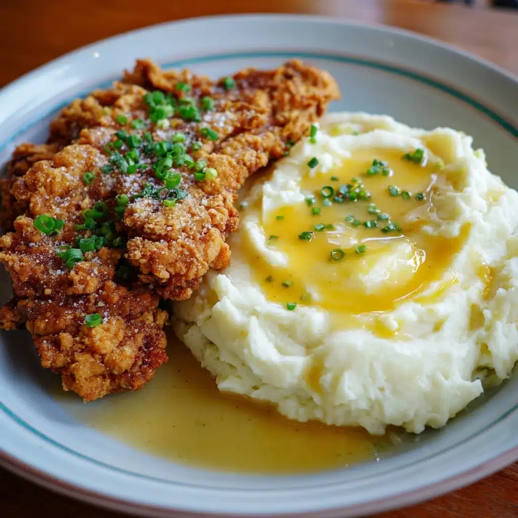 Fried Chicken and Mashed Potatoes Recipe