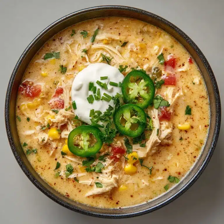 Mexican Street Corn White Chicken Chili Recipe