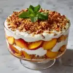 Peach Cobbler Cheesecake Fruit Salad Recipe