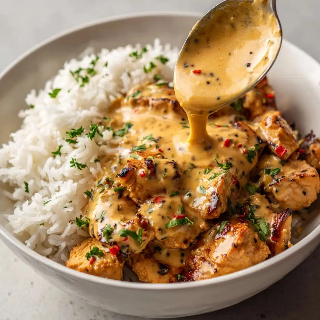 Creamy Paprika Chicken with Tender Rice in a Velvety Sauce Recipe